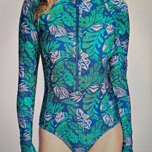 Long Sleeve Swimsuit. Sun Protection.